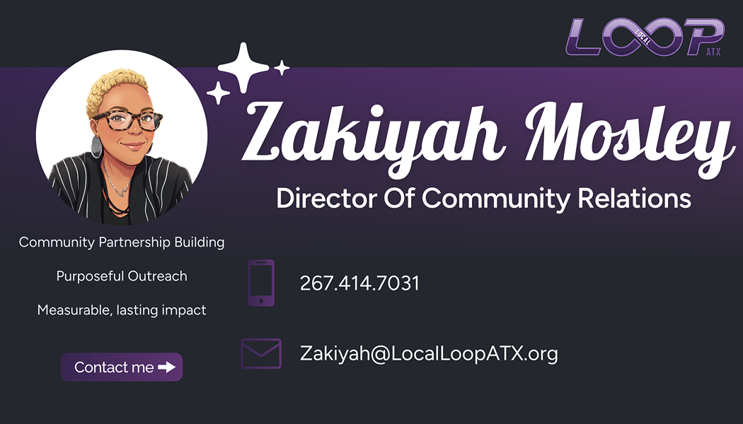 Zakiyah Mosley — Director of Community Relations